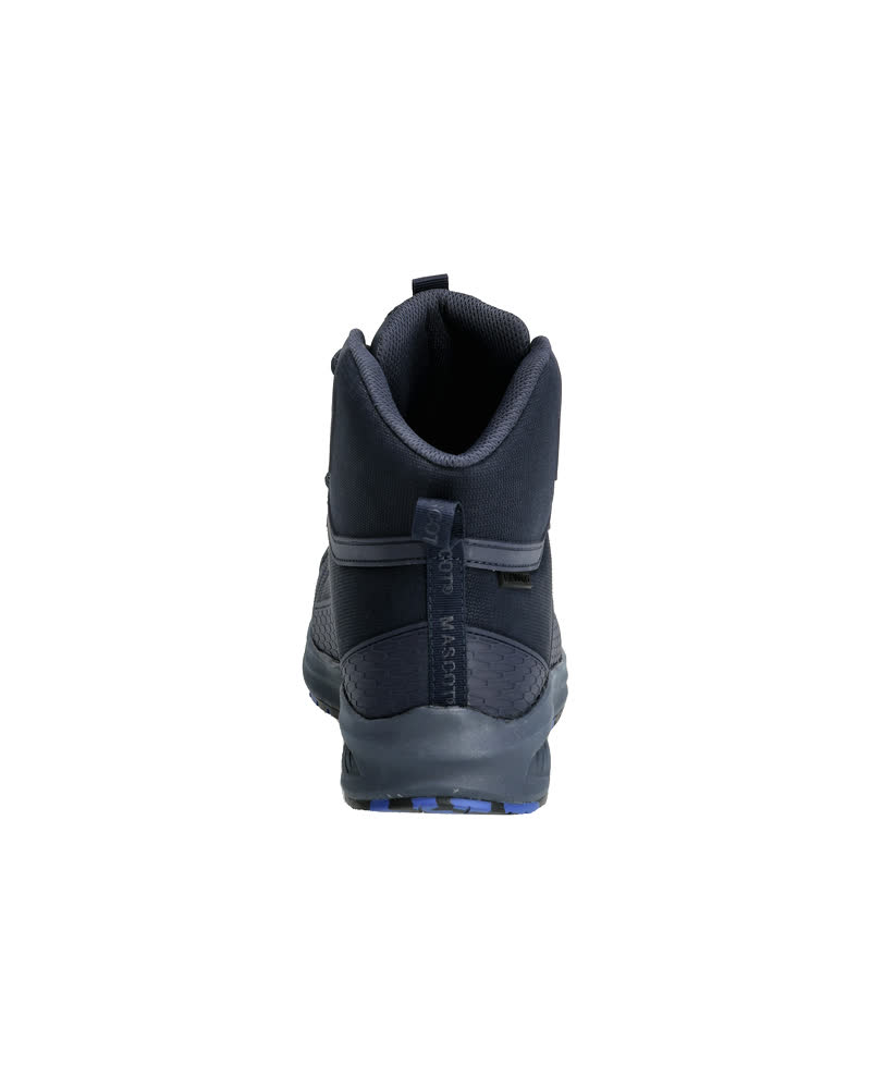 MASCOT FOOTWEAR ACCELERATE Sicherheitsstiefel S7S schwarzblau, Rückansicht