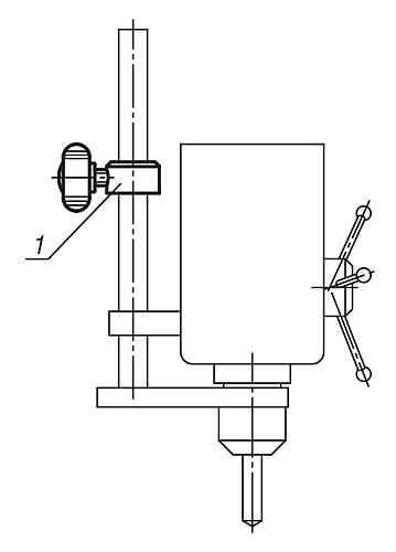 Stellring mit Flügelgriff Stahl, Komp:Thermoplast 10X20, B=10 - K0407.101001 - bei HUG Technik ☆