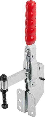 Schnellspanner Standard Stahl, Fuß abgewinkelt, Komp: Kunststoff, Komp: rot - K1436.03000 - direkt von HUG Technik ✓