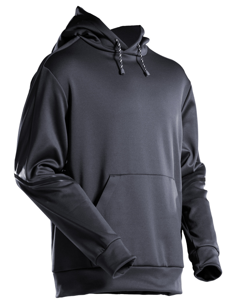 MASCOT® CUSTOMIZED Fleece Kapuzensweatshirt  Gr. 2XL, schwarzblau - erhältlich bei ♡ HUG Technik ✓