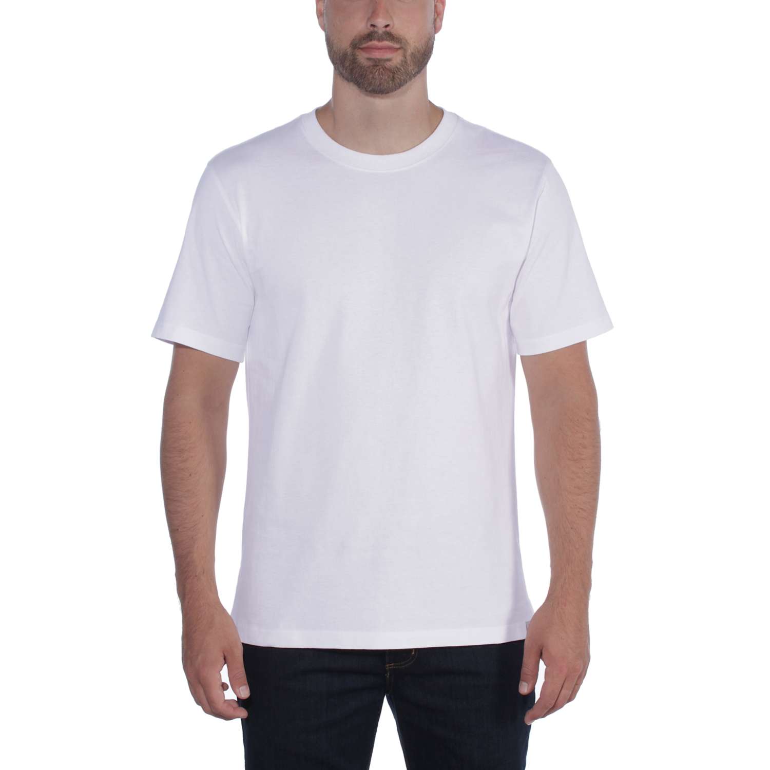 carhartt® Herren T-Shirt NON-POCKET SHORT SLEEVE T-SHIRT, white - bei HUG Technik ♡