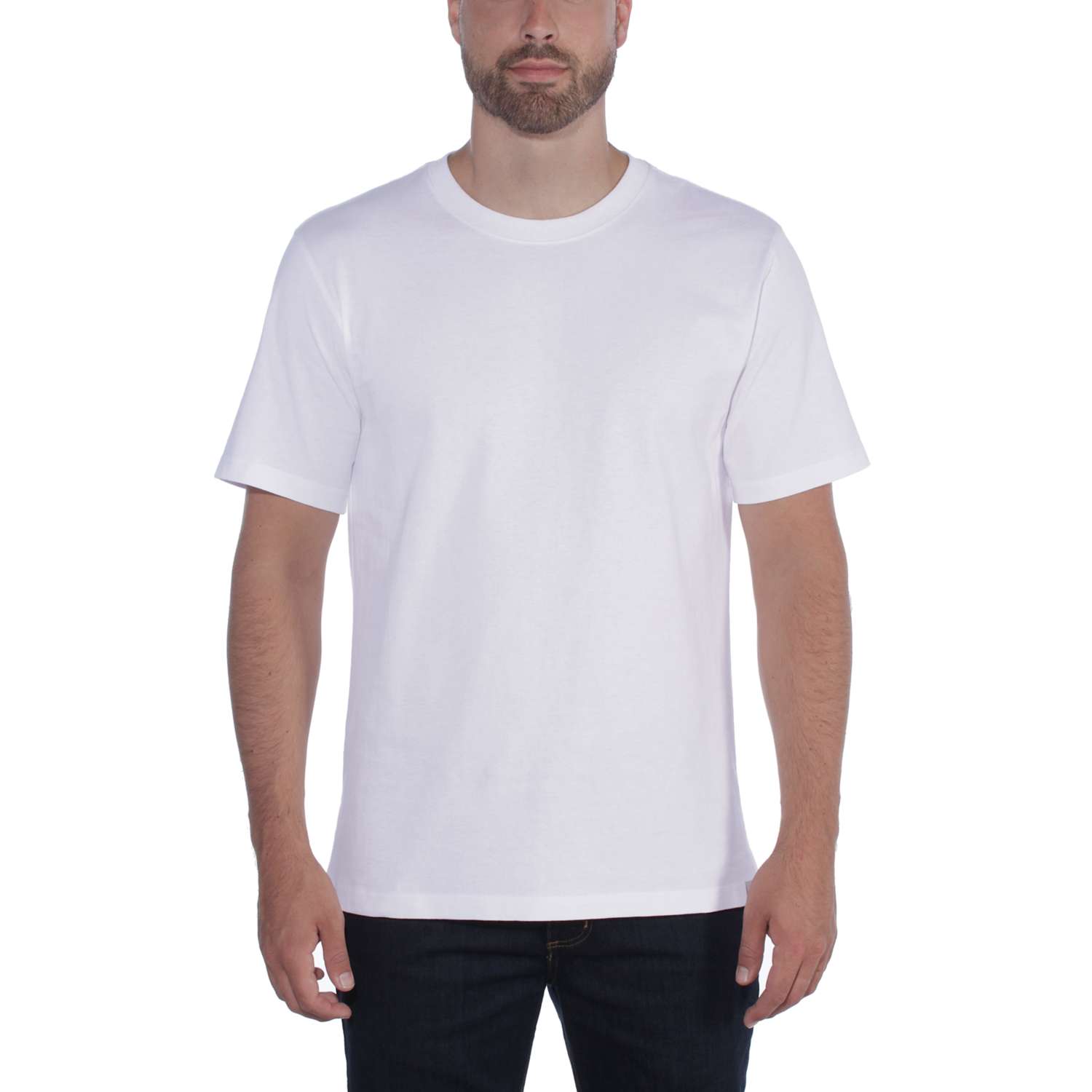 carhartt® Herren T-Shirt NON-POCKET SHORT SLEEVE T-SHIRT white - bei HUG Technik ♡