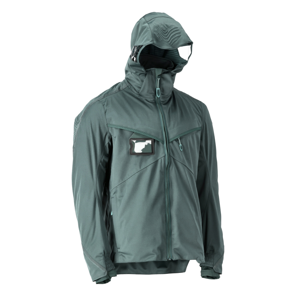 MASCOT® CUSTOMIZED Hard Shell Jacke  Gr. 2XL, waldgrün - direkt bei HUG Technik ✓