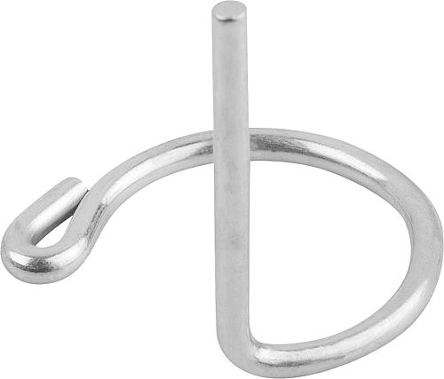Produktbild Sicherungsbügel für Kugelpfannen Stahl, Typ=S 8 - K0714.08 - bekommst Du bei HUG Technik ♡
