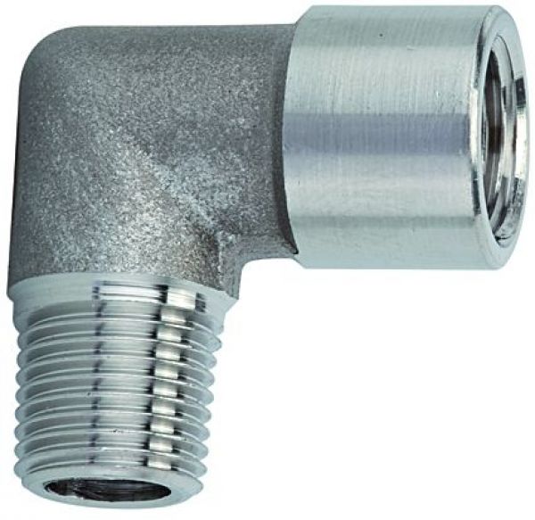 Winkelstück, innen/außen, G/R 3/8, Edelstahl 1.4404 - bei HUG Technik ☆