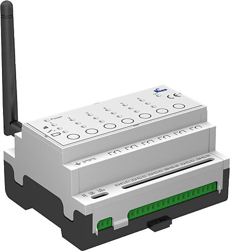 Gateway für Arretierbolzen mit Zustands-Sensor, Relais-Ausgänge - K1494.01 - bei HUG Technik ✭