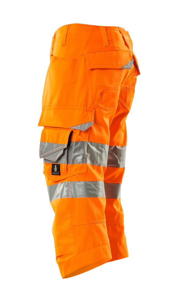 MASCOT® SAFE SUPREME Dreiviertel-Hose mit Knietaschen  Gr. C44, hi-vis orange - erhältlich bei ✭ HUG Technik ✓
