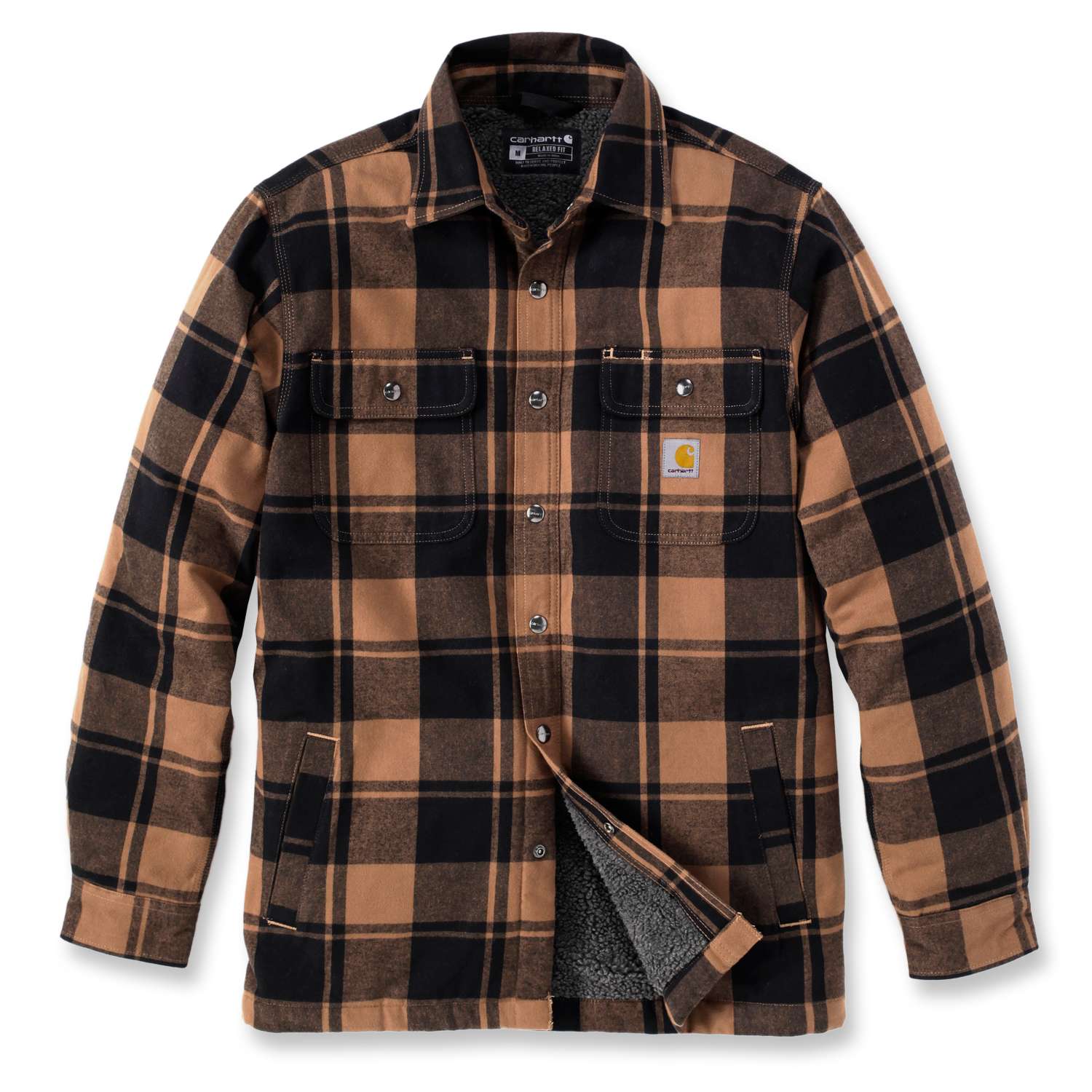 carhartt® Herren Hemdjacke »FLANNEL SHERPA-LINED SHIRT JAC« Flach  - bekommst Du bei ★ HUG Technik ✓