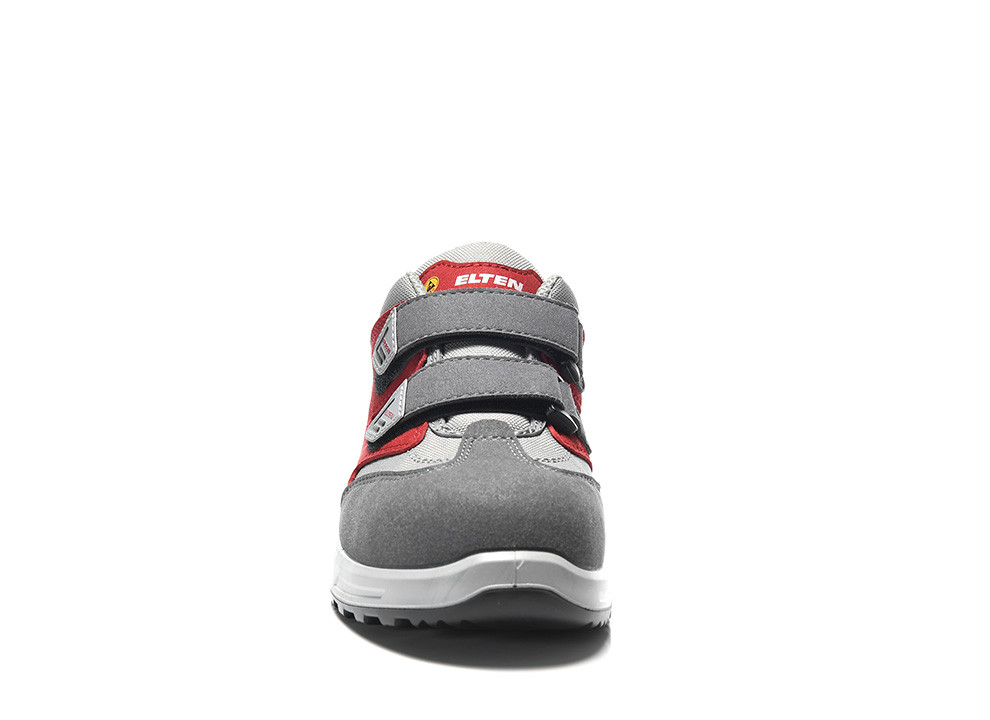 ELTEN® Sicherheitssandale TRAVIS XXT grey-red Easy ESD S1, 719820 - direkt von HUG Technik ✓