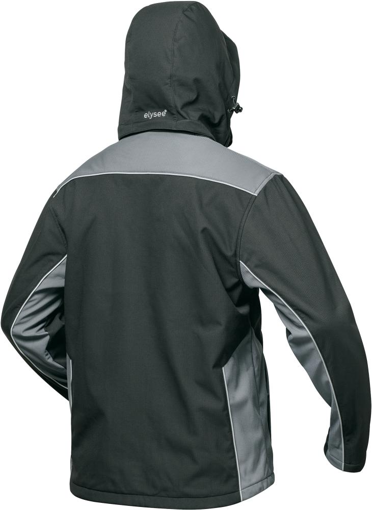 elysee® Jacke Posen, Softshell, schwarz-grau - direkt von HUG Technik ✓