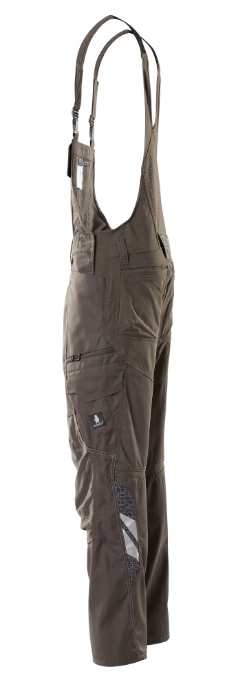 MASCOT® ACCELERATE Latzhose mit Knietaschen  Gr. 76/C46, dunkelanthrazit - jetzt neu bei HUG Technik ♡