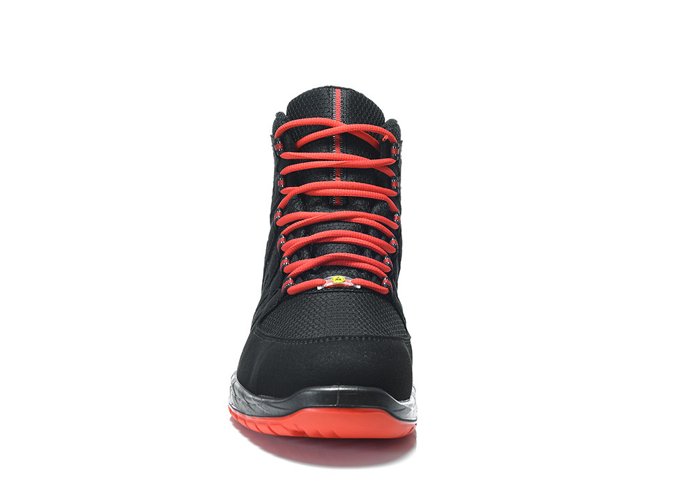 ELTEN® Sicherheitsstiefel MADDOX black-red Mid ESD S3, 769561 - direkt bei HUG Technik ✓