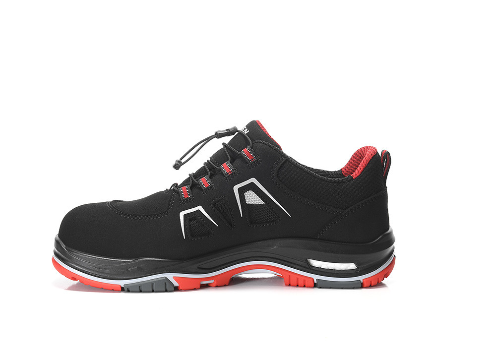 ELTEN® Sicherheitssandale ALAN XXTP black-red Easy ESD S1PS - links