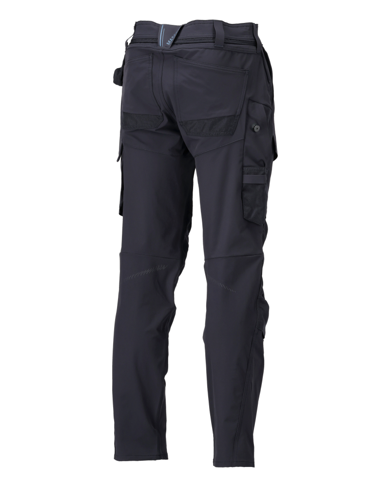 MASCOT® CUSTOMIZED Hose mit Knietaschen  Gr. 76/C34, schwarzblau - direkt bei HUG Technik ✓