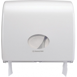 Rollenspender Aquarius™ Toilet Tissue Jumbo Non-Stop Midi, 129x382x446mm, schwarz - bei HUG Technik ✭