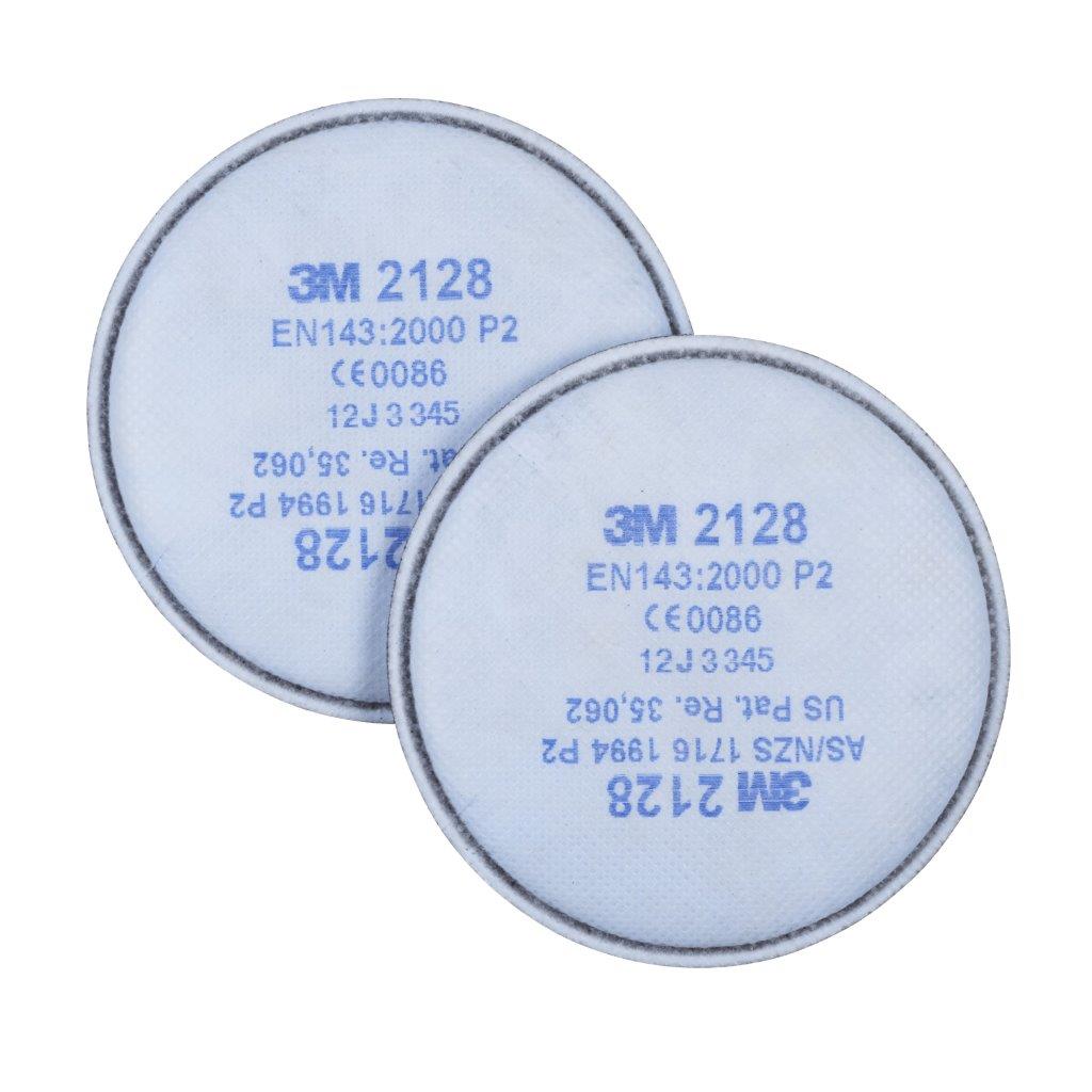 3M™ Partikelfilter 2128, P2R, mit Aktivkohle - bekommst Du bei ★ HUG Technik ✓