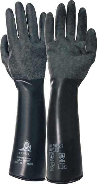 KCL Handschuh Butoject® 897, schwarz - bei HUG Technik ♡