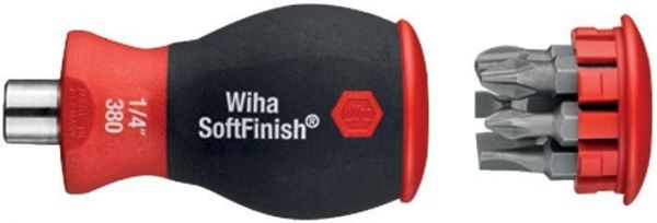 Wiha® Schraubendreher mit Bit Magazin 3801 01 7-teilig - erhältlich bei ♡ HUG Technik ✓
