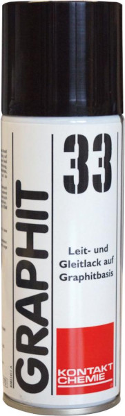 CRC® GRAPHIT 33 Leitfähiger Graphitlack, Spraydose 200 ml - kommt direkt von HUG Technik 😊