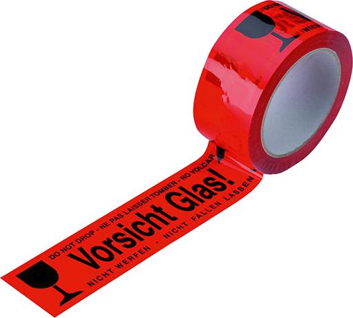 Klebeband PVC 50 mm x 66 m -Vorsicht Glas- 4-sprachig - bei HUG Technik ✭ Klebeband PVC 50 mm x 66 m -Vorsicht Glas- 4-sprachig - bei HUG Technik ✭