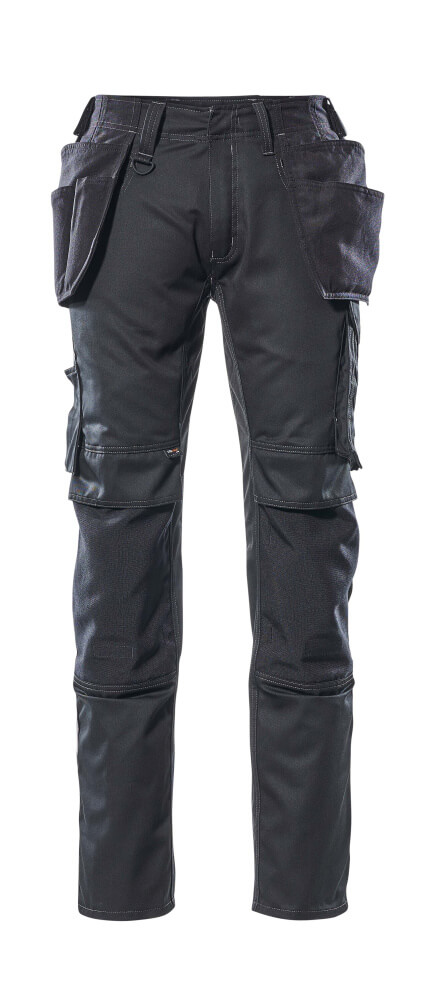 MASCOT® UNIQUE Hose mit Hängetaschen »Kassel« Gr. 76/C46, schwarz - erhältlich bei ✭ HUG Technik ✓