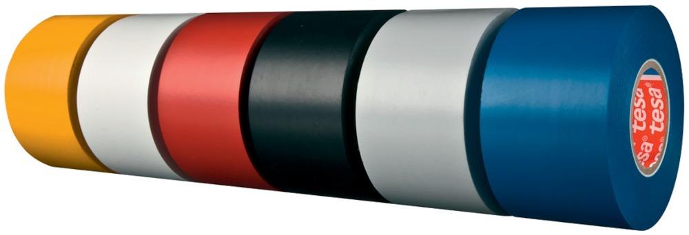 tesaflex® 4163 Klebeband schwarz 33m x 25mm - direkt von HUG Technik ✓