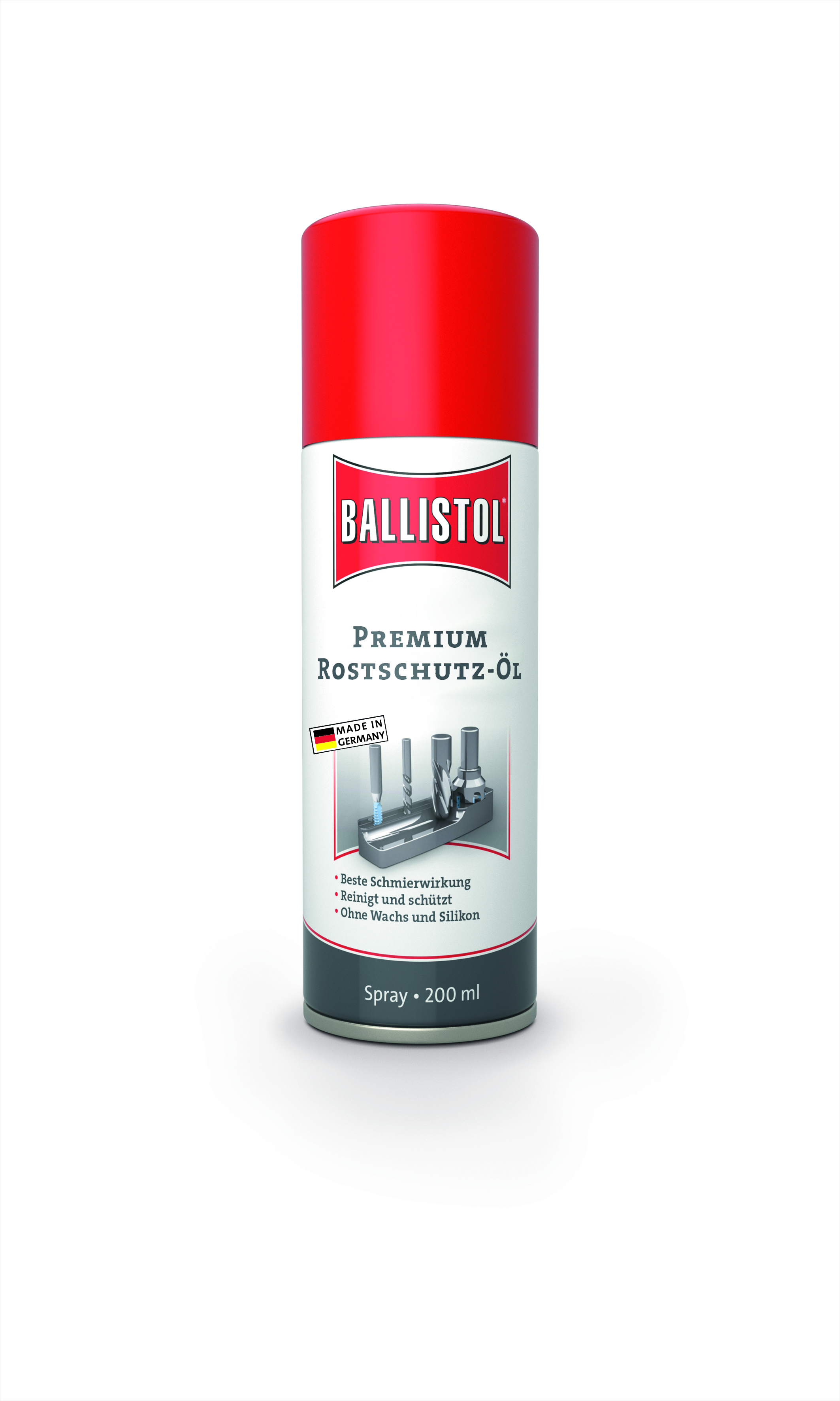 Ballistol Premium Rostschutzöl ProTec Spray, Sprühdose Vorderseite