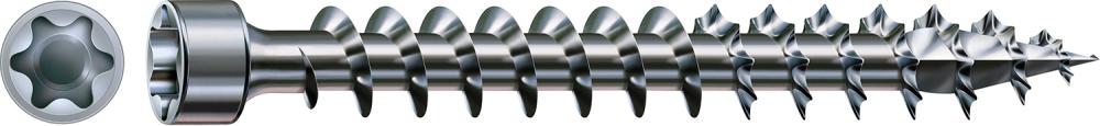 SPAX® Holzbauschraube Zylinderkopf T-STAR+ 6,0x 80 VG WIROX®, ETA-12/0114, Packung mit 200 Stück - direkt von HUG Technik ✓