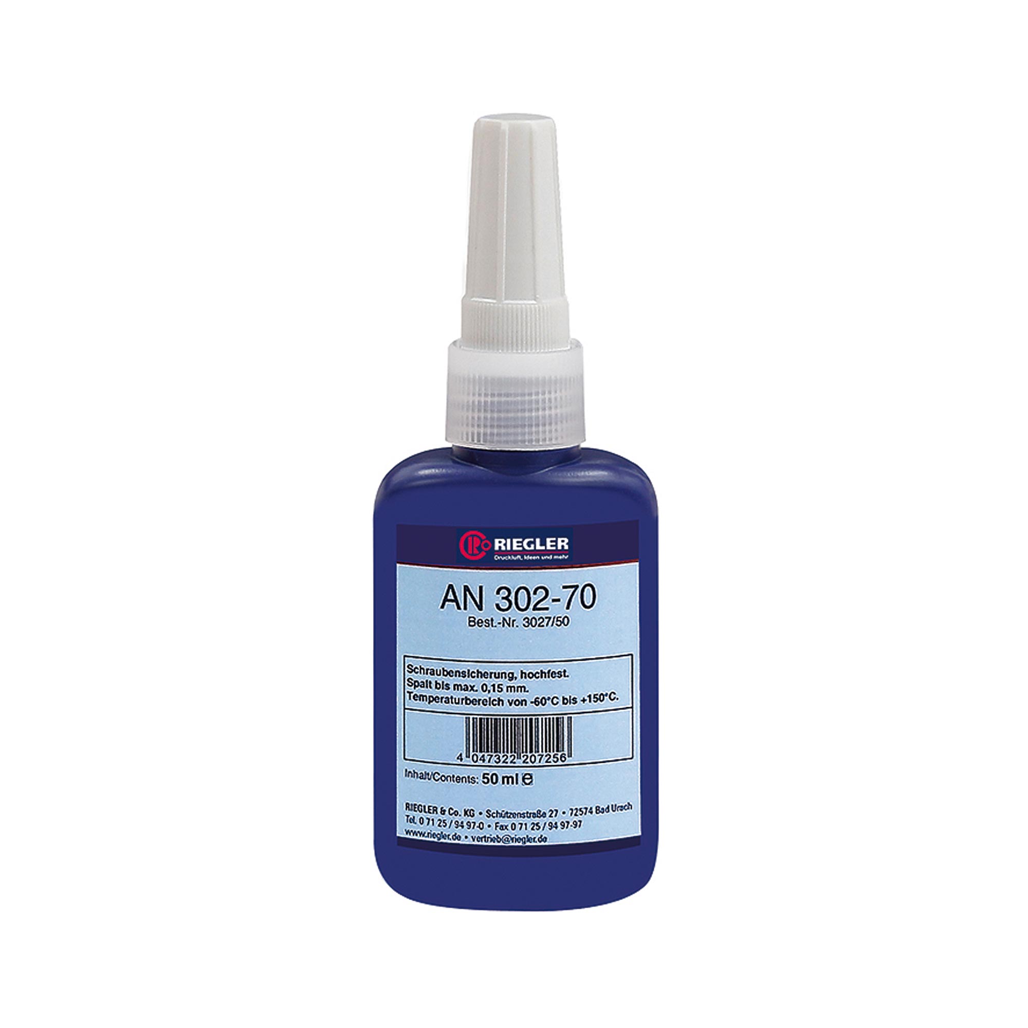 Lock AN 302-70, anaerober Klebstoff, hochfest, 50 ml - gibt’s bei HUG Technik ✓