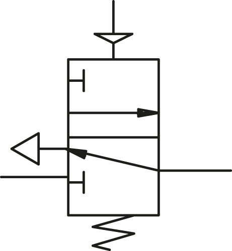 Absperrventil »SYNTESI«, pneumatisch, BG1, G 1/8 - erhältlich bei ☆ HUG Technik ✓