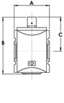 3/2-Wegeventil »FUTURA«, pneumatisch betätigt, BG 1, G 1/4 - bekommst Du bei HUG Technik ♡