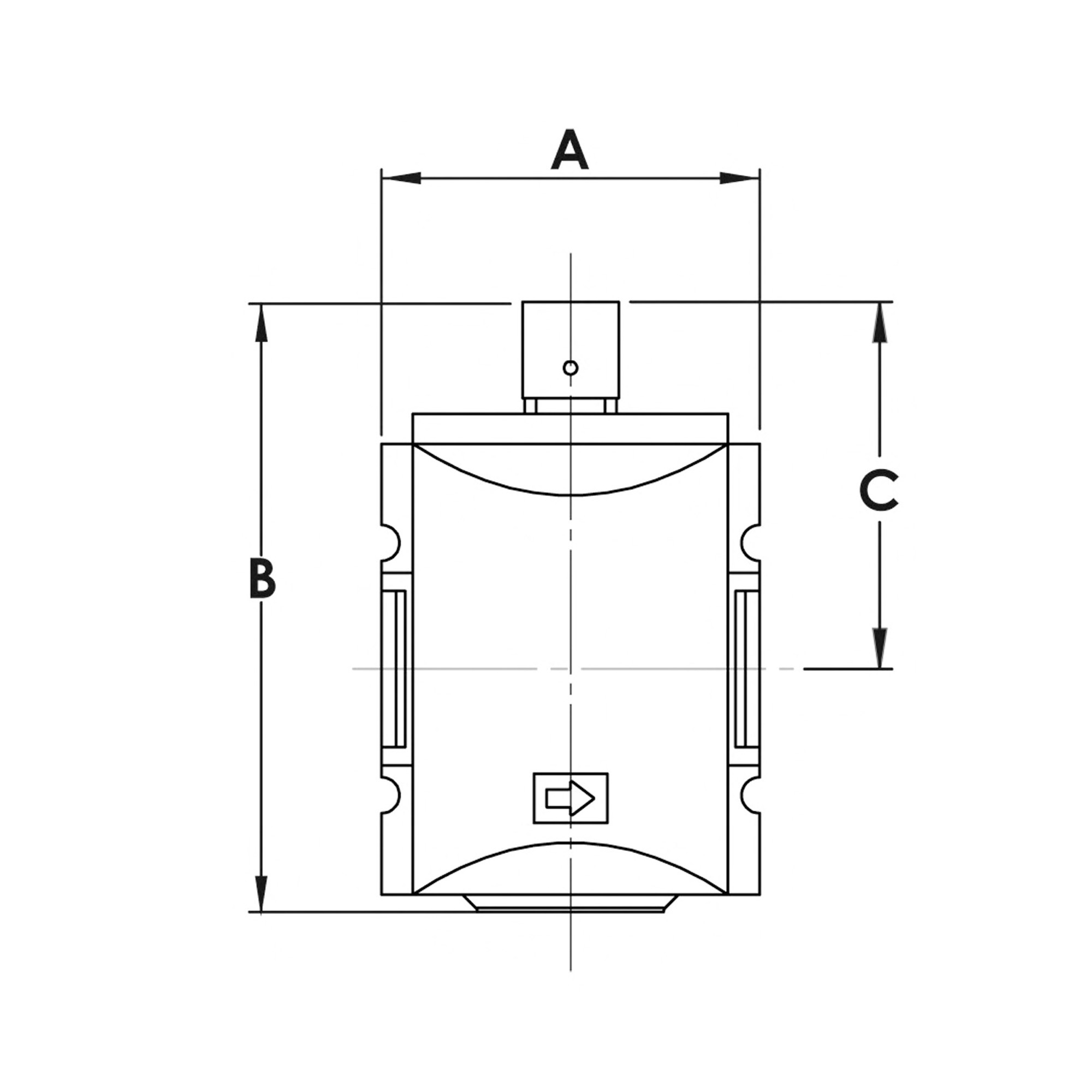 3/2-Wegeventil »FUTURA«, pneumatisch betätigt, BG 4, G 1 - bekommst Du bei HUG Technik ♡