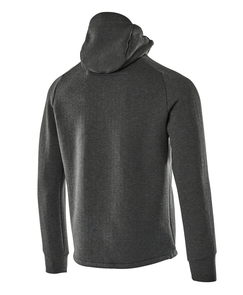 MASCOT® ADVANCED Kapuzensweatshirt mit Reißverschluss  Gr. 2XL, schwarz - erhältlich bei ✭ HUG Technik ✓
