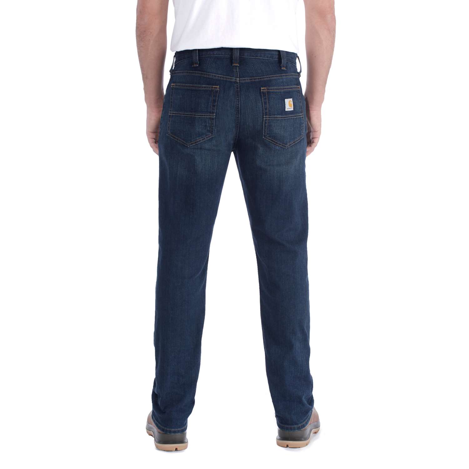 carhartt® Herren Jeanshose RUGGED FLEX STRAIGHT TAPERED JEAN erie Ansicht 3  - jetzt neu bei HUG Technik ♡