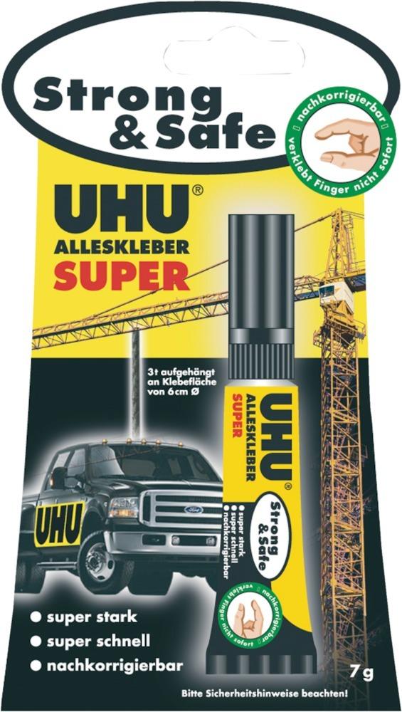 UHU® ALLESKLEBER SUPER, Tube 7 g - gibt’s bei HUG Technik ✓