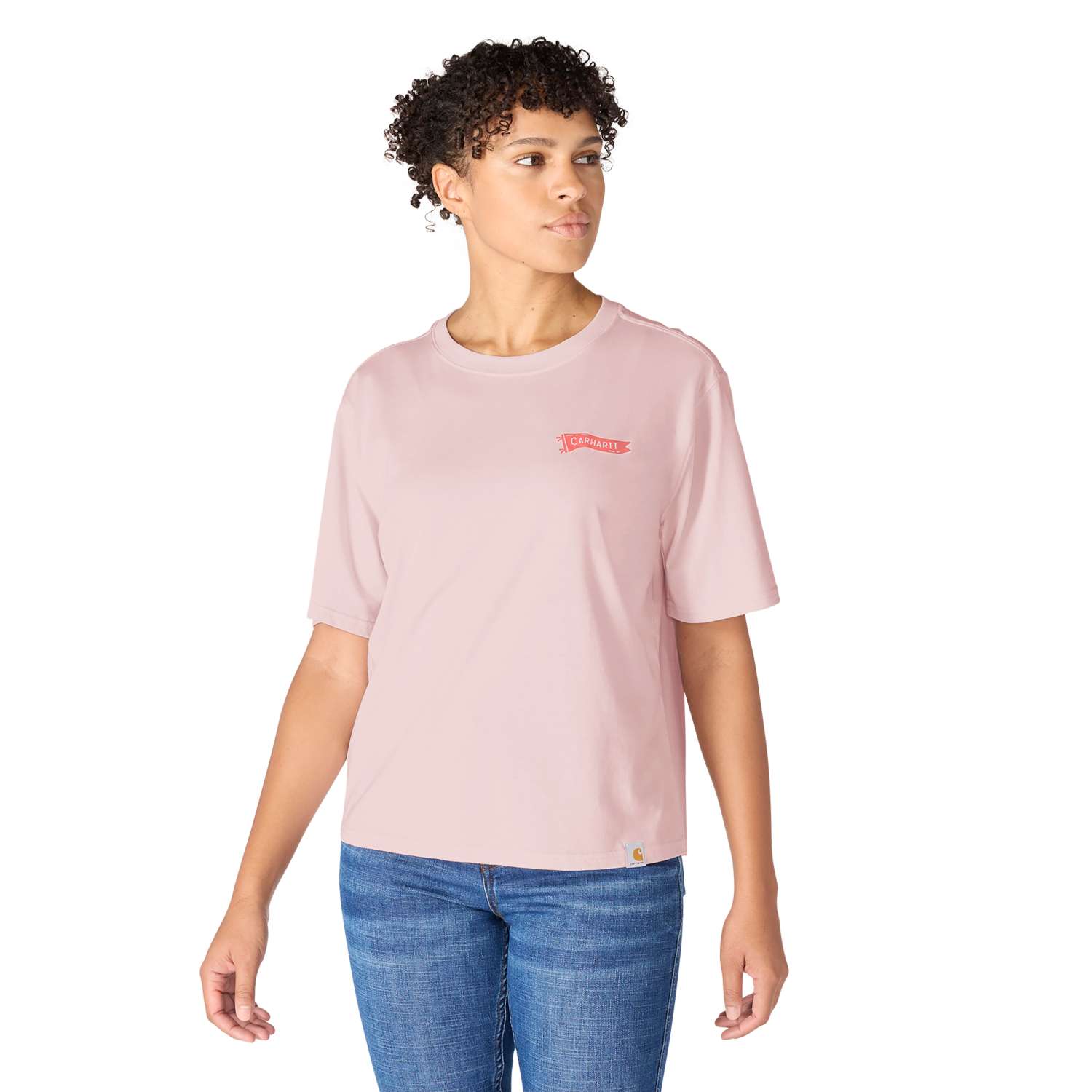 carhartt® Damen Shirt »TENCEL™ Fiber Series Loose Pennant Flag T-Shirt« - bei HUG Technik ✭