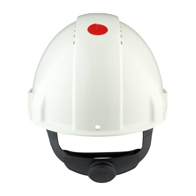 3M™ G3000 Schutzhelm Uvicator, G30NUW weiß, belüftet, mit Schweissband - direkt von HUG Technik ✓