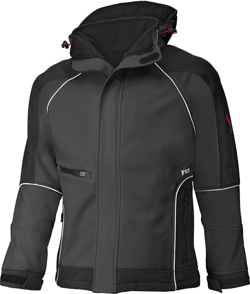 FHB® Jacke Walter, Softshell, anthrazit-schwarz - bekommst Du bei ★ HUG Technik ✓