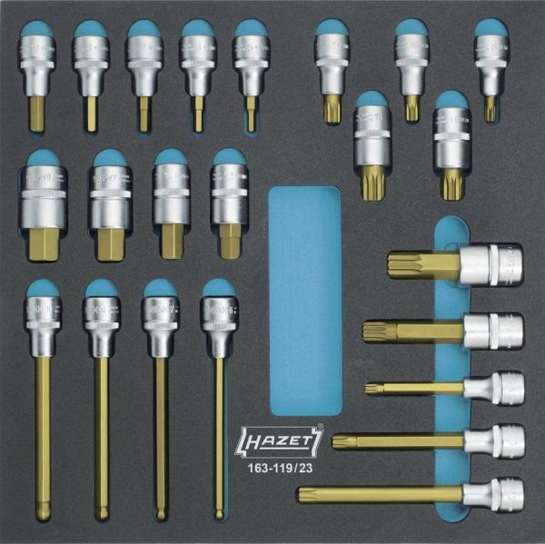 HAZET® Werkzeugmodul 163-119/23 Steckschlüssel - kommt direkt von HUG Technik 😊