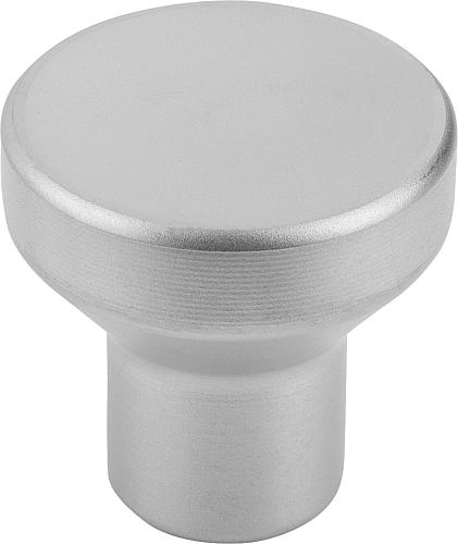 Pilzknopf gestrahlt Gr.0 M03 D1=18 Edelstahl - K0250.2003 - bei HUG Technik ☆