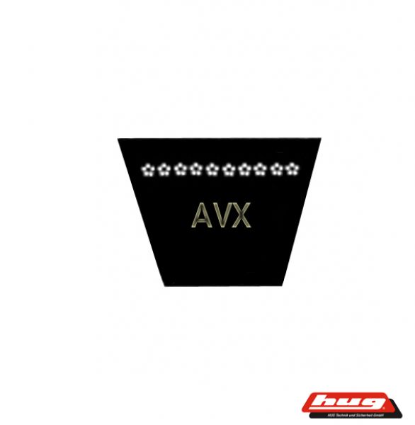 Keilriemen XPZ 837 LW / AVX 10/9,5x850 LA Keilriemen XPZ 837 LW / AVX 10/9,5x850 LA
