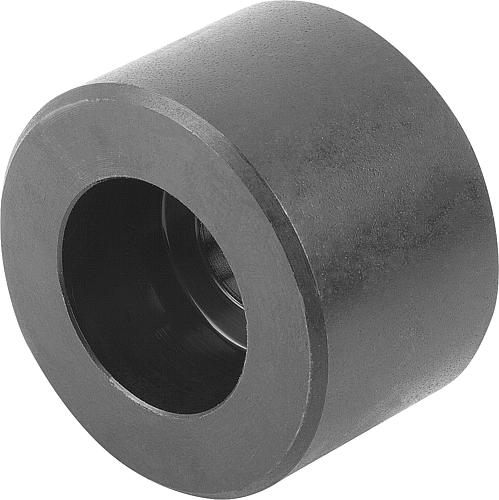 Produktbild Fuß D1=16 Einsatzstahl, brüniert - K0303.05 - gibt’s bei ☆ HUG Technik ✓