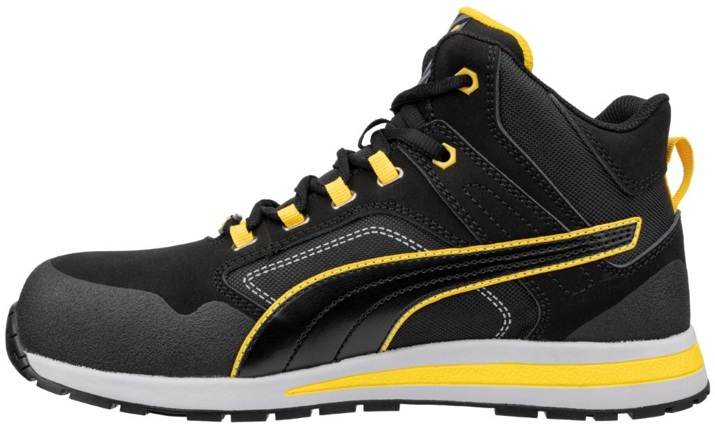 Albatros CROSSTWIST BLACK Sicherheitsstiefel links.