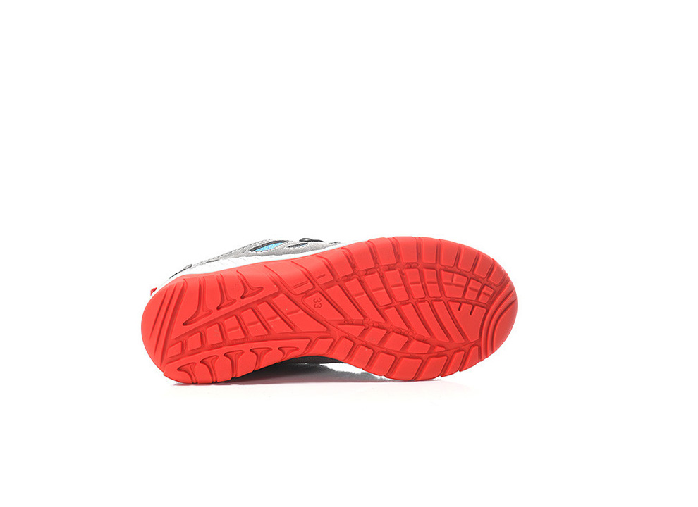 ELTEN® Halbschuh MADDOX Kids BOA® grey-red Low - unten