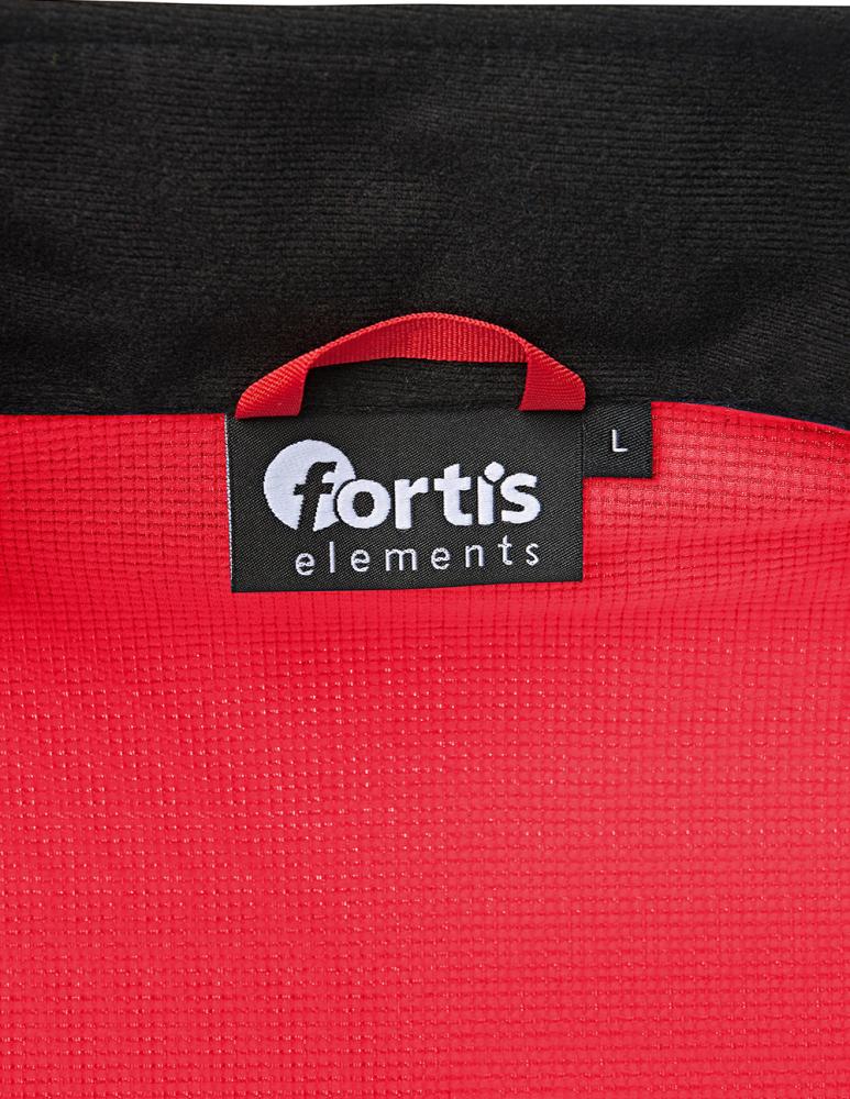 FORTIS Elements Tech-Fleecejacke, rot-schwarz meliert - gibt’s bei ☆ HUG Technik ✓