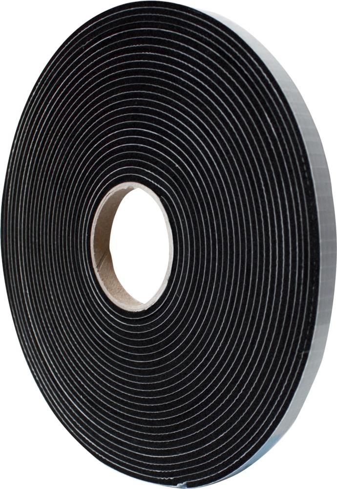 Zellkautschukstreifen Rolle 10 m, EPDM einseitig selbstklebend als Montagehilfe - gibt’s bei HUG Technik ✓