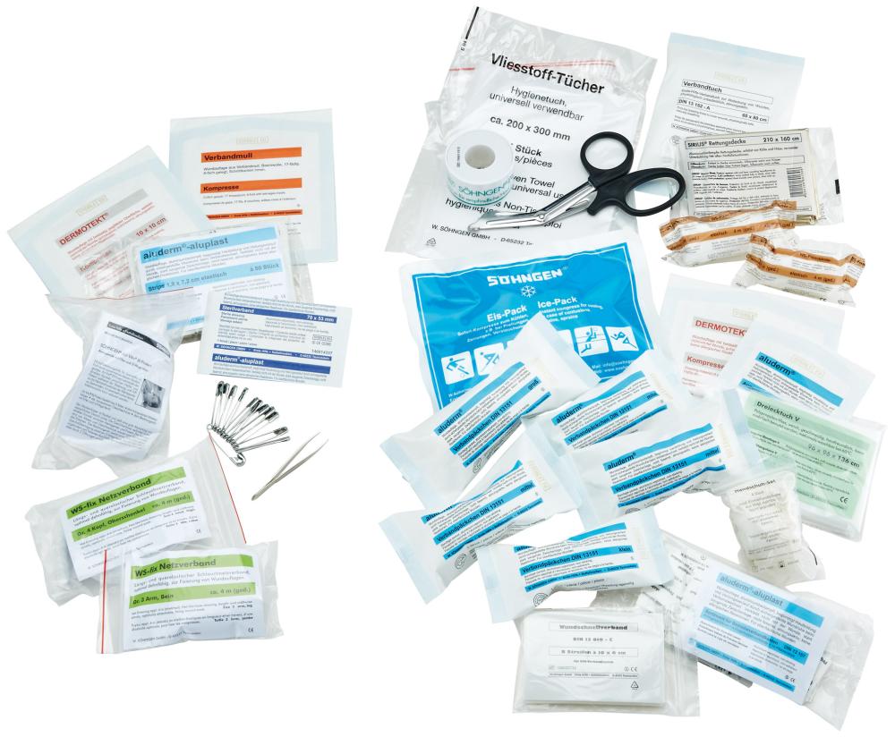 SÖHNGEN® Füllung Nr. 60100 für San, DIN 13157-C, 130-teilig - gibt’s bei ☆ HUG Technik ✓