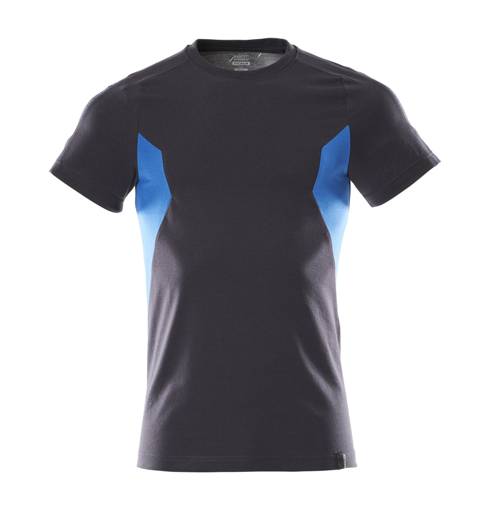 MASCOT® ACCELERATE T-Shirt  Gr. 2XL/ONE, schwarzblau/azurblau - gibt’s bei HUG Technik ✓