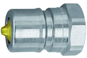 Stecknippel ohne Druckeliminator, Serie B, NW 6,3, G 1/4 IG - gibt’s bei ☆ HUG Technik ✓
