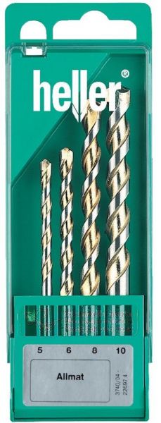 heller Mehrzweckbohrer Allmat Satz 4teilig 5-10 mm - bekommst Du bei ★ HUG Technik ✓ heller Mehrzweckbohrer Allmat Satz 4teilig 5-10 mm - bekommst Du bei ★ HUG Technik ✓